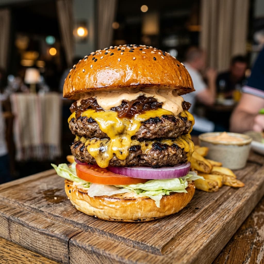 Hamburguesa Doble
